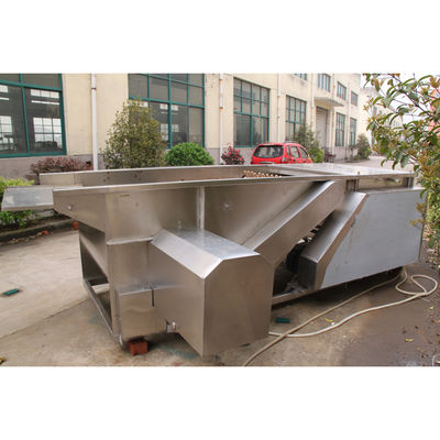 550 kg machine de cuisson et de découpage de poulets pour l'abattage de volailles