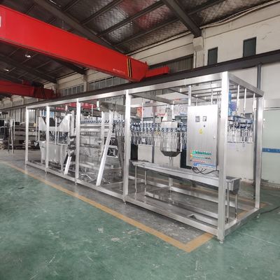 300 - 500BPH Machine mobile d'abattage de volailles ligne compacte d'abattage de poulets