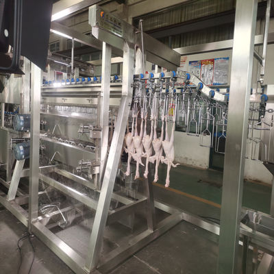 Ligne compacte mobile d'abattage de volailles / Boucher de poulet mobile 500 bph