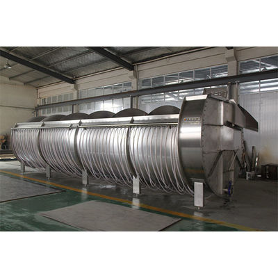 Machine de pré-refroidissement à grande vis en spirale pour les machines des usines de transformation de volaille